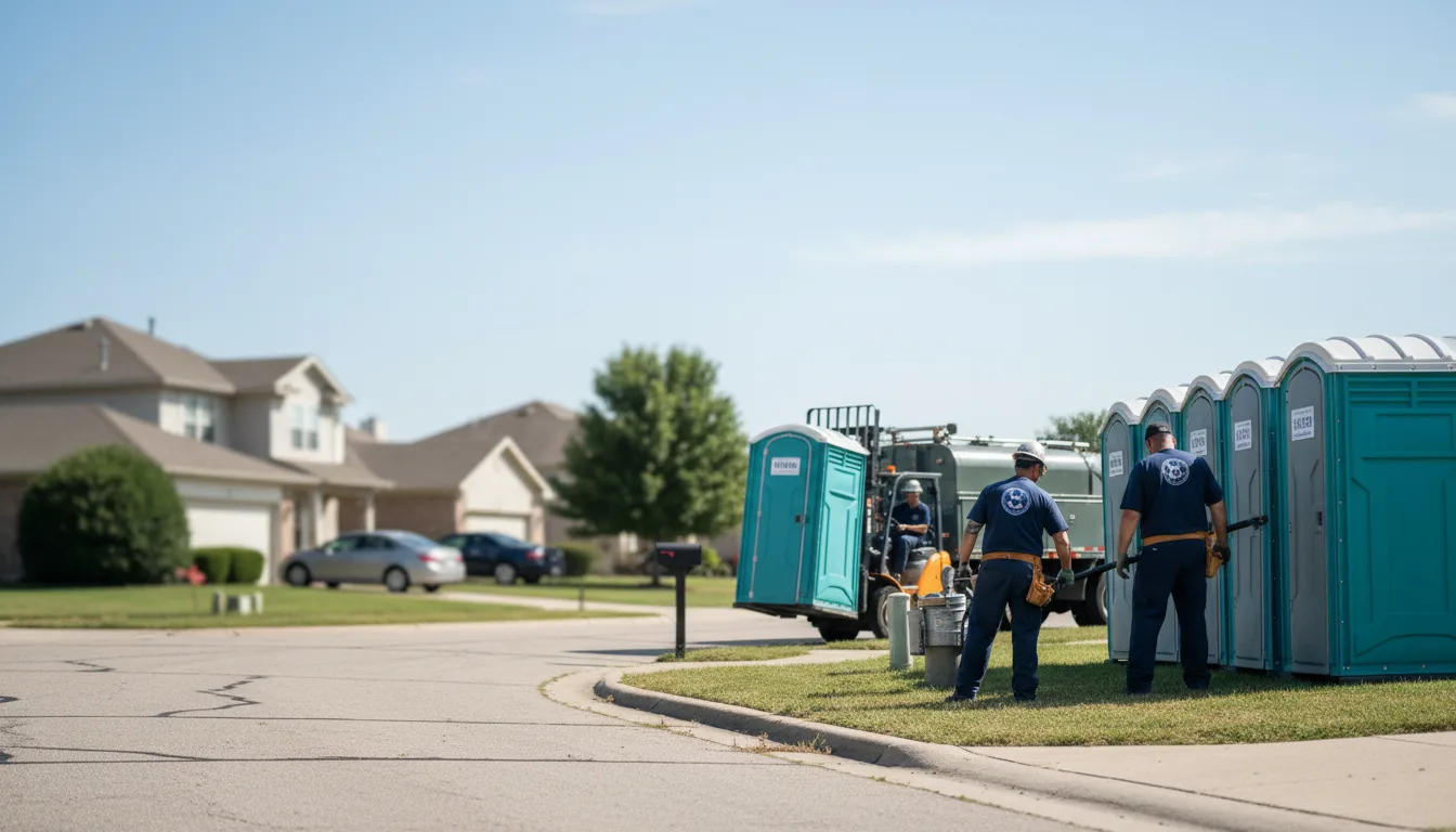 Porta Potty Rental in Columbus City, IA near me